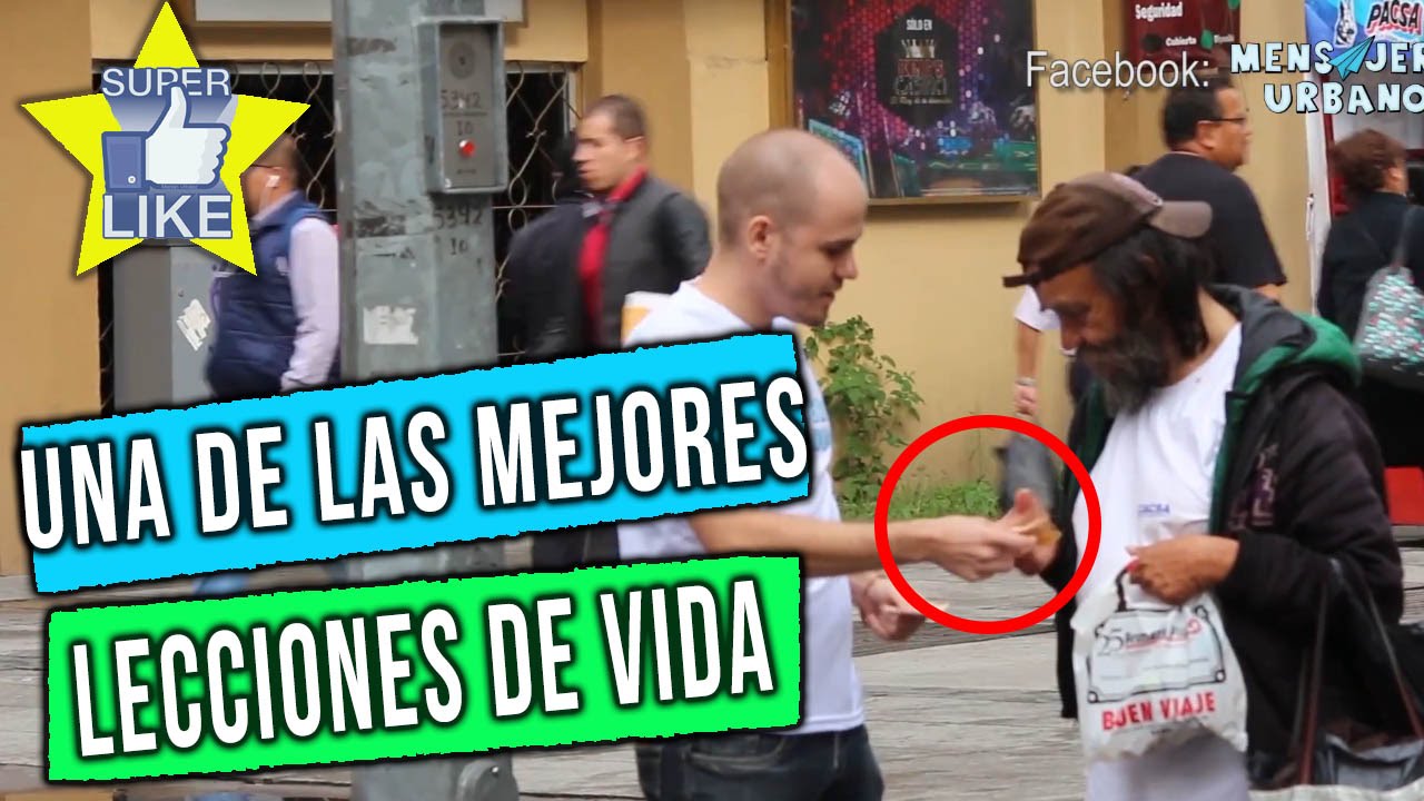 👏👍Indigente enseña al mundo el significado de honradez // Experimento social / Mensajeros urbanos