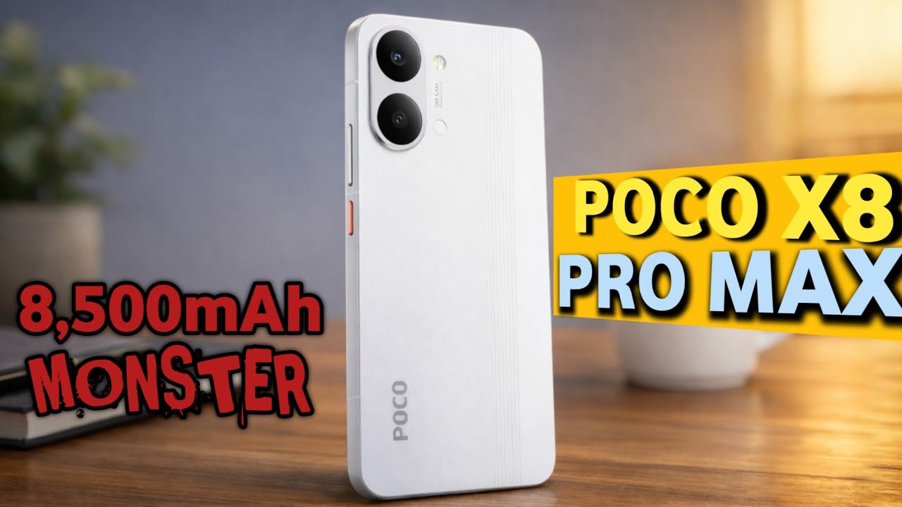 POCO X8 Pro Max - First Look, Design, Specs & Price
