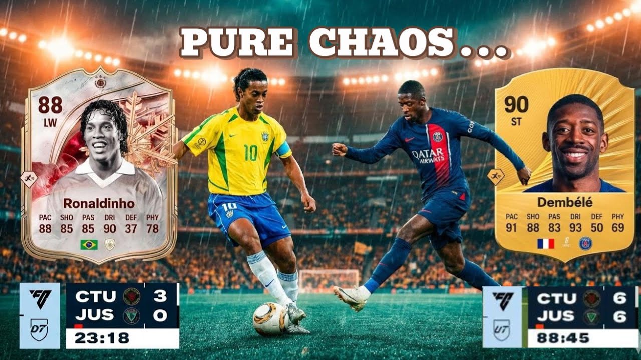 Red Card. 3–0 Down. 6–6 Chaos. This Match Was Insane | EA FC 26