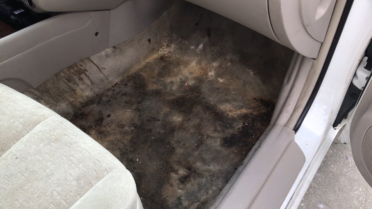 How to DEEP CLEAN nasty car carpet