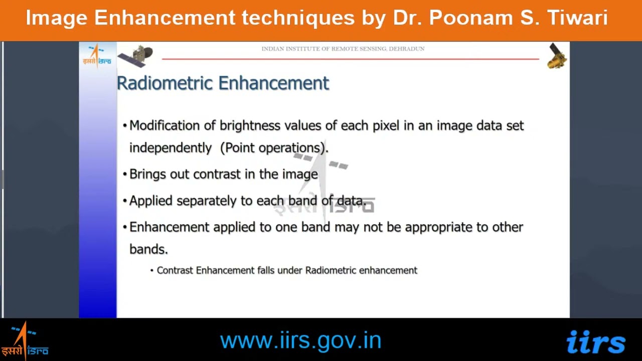 Image Enhancement techniques by Dr. Poonam S. Tiwari