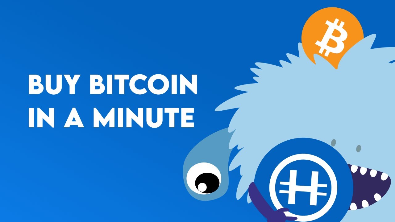 Покупка биткойн на Hodl Hodl за 1 минуту