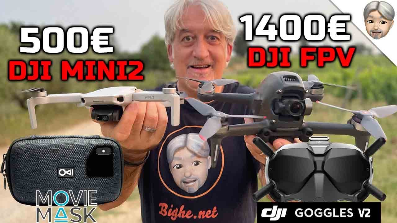 DJI MINI2 Vs DJI FPV... 500€ contro 1400€ (ora sono troppe) CONFRONTO SUL CAMPO