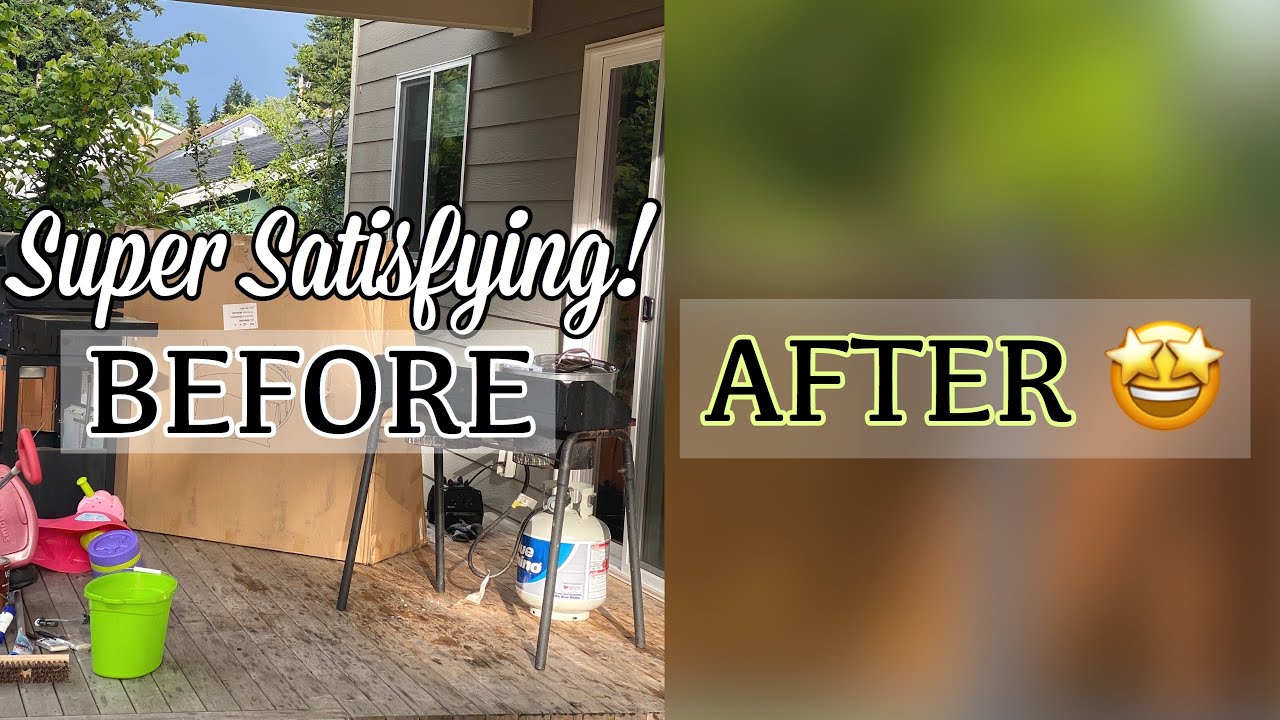 DECK TRANSFORMATION 2020 | EXTREME DECK MAKEOVER| PART 2