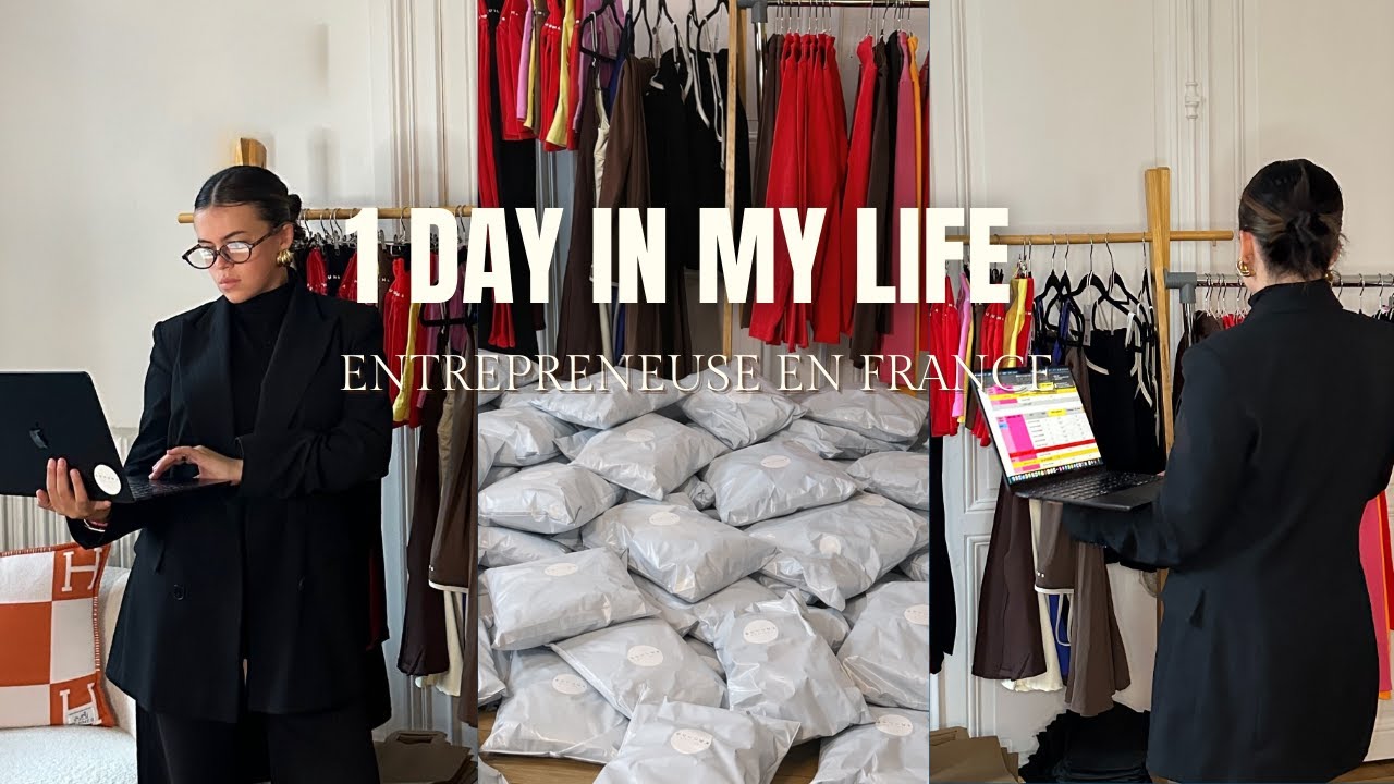 UNE JOURN&Eacute;E DANS MA VIE (d'entrepreneuse en France)