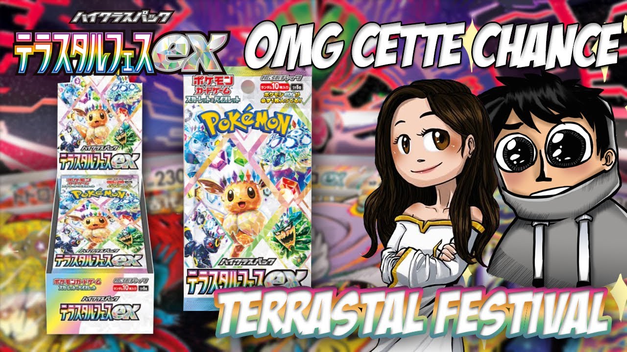 POKEMON EV8.5 | TERASTAL FESTIVAL 🥳🐿️ | OMG CETTE CHANCE ft @MsBgirl45