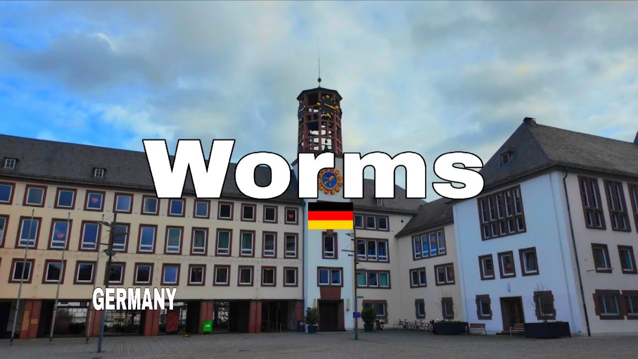 Worms Germany 🇩🇪 Walking Tour | Exploring One of Germany&rsquo;s Oldest Cities | 4K 60fps