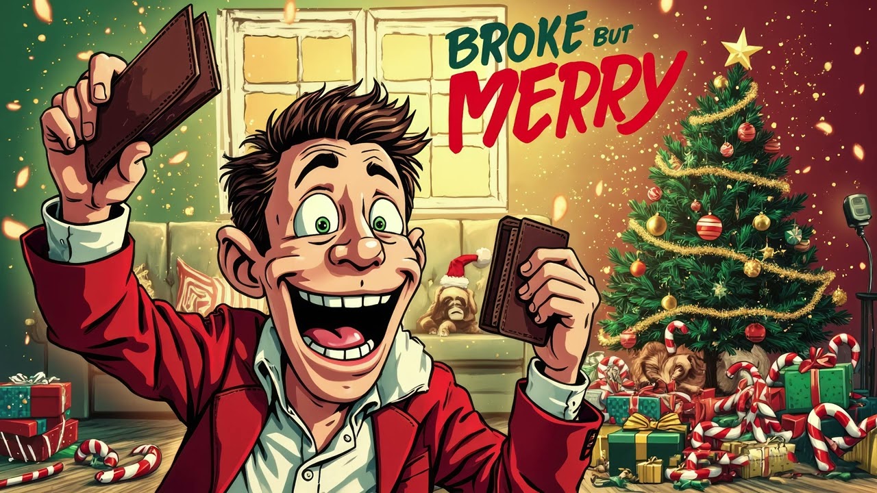 💸 Broke But Merry | Funny Christmas Song | Brereton’s Holiday Jams 🎄😂