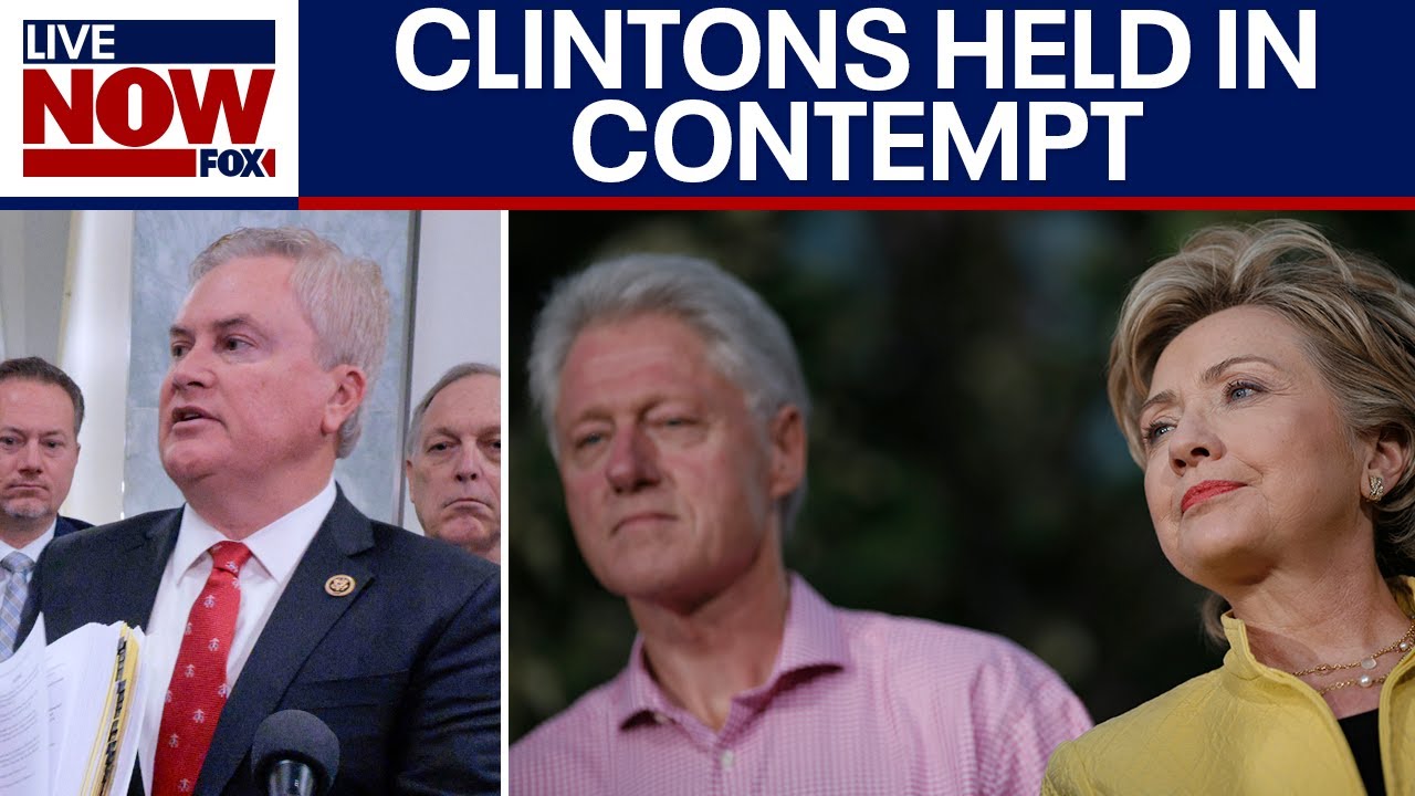 BREAKING: Clintons held in Content of Congress