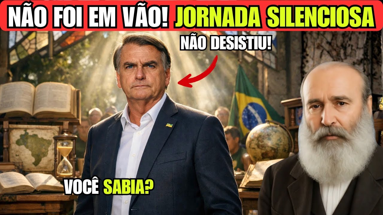 NÃO FOI EM VÃO! JORNADA SILENCIOSA! VOCÊ SABIA? PSICOGRAFIA BEZERRA DE MENEZES
