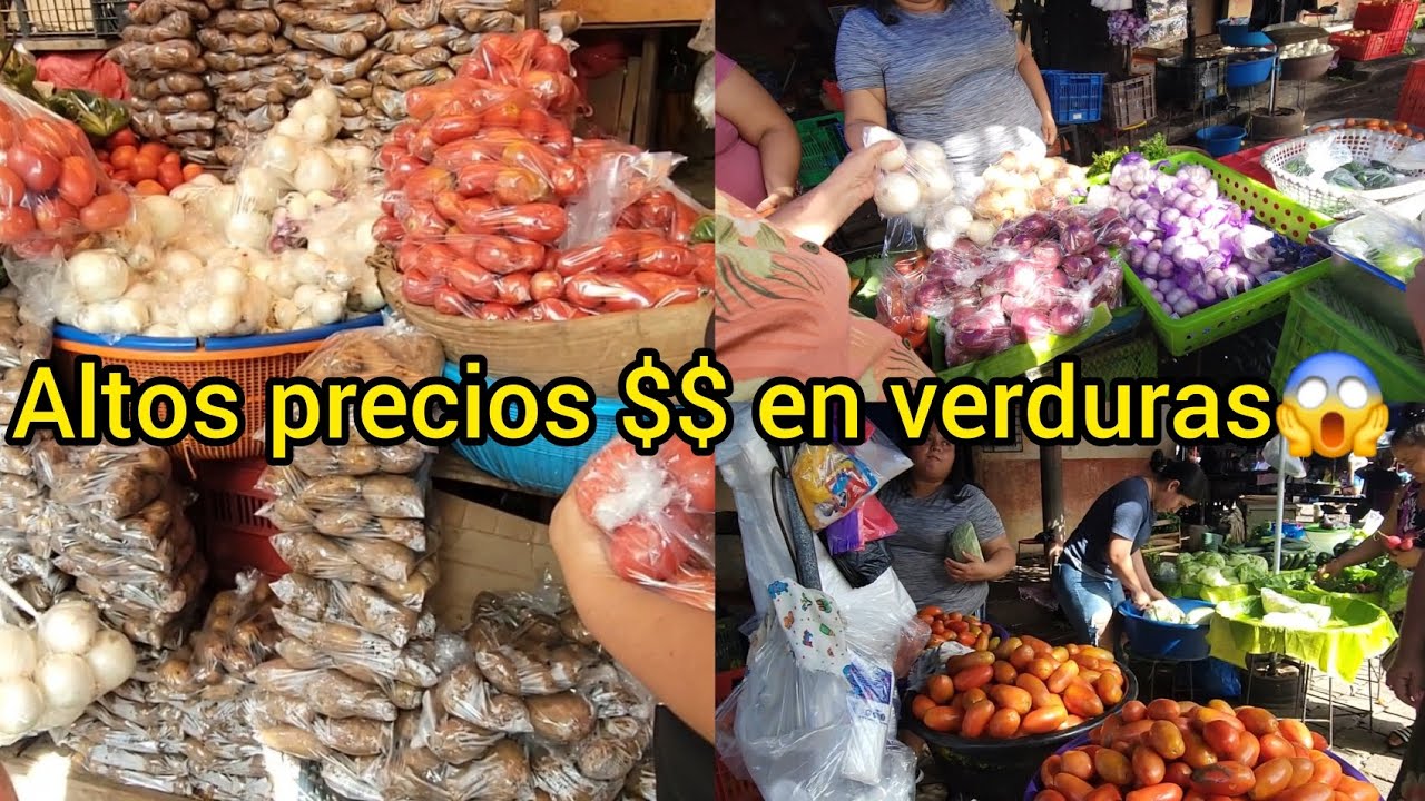 AUMENTO EN PRECIO DE VERDURAS...despues de lluvias recientes.