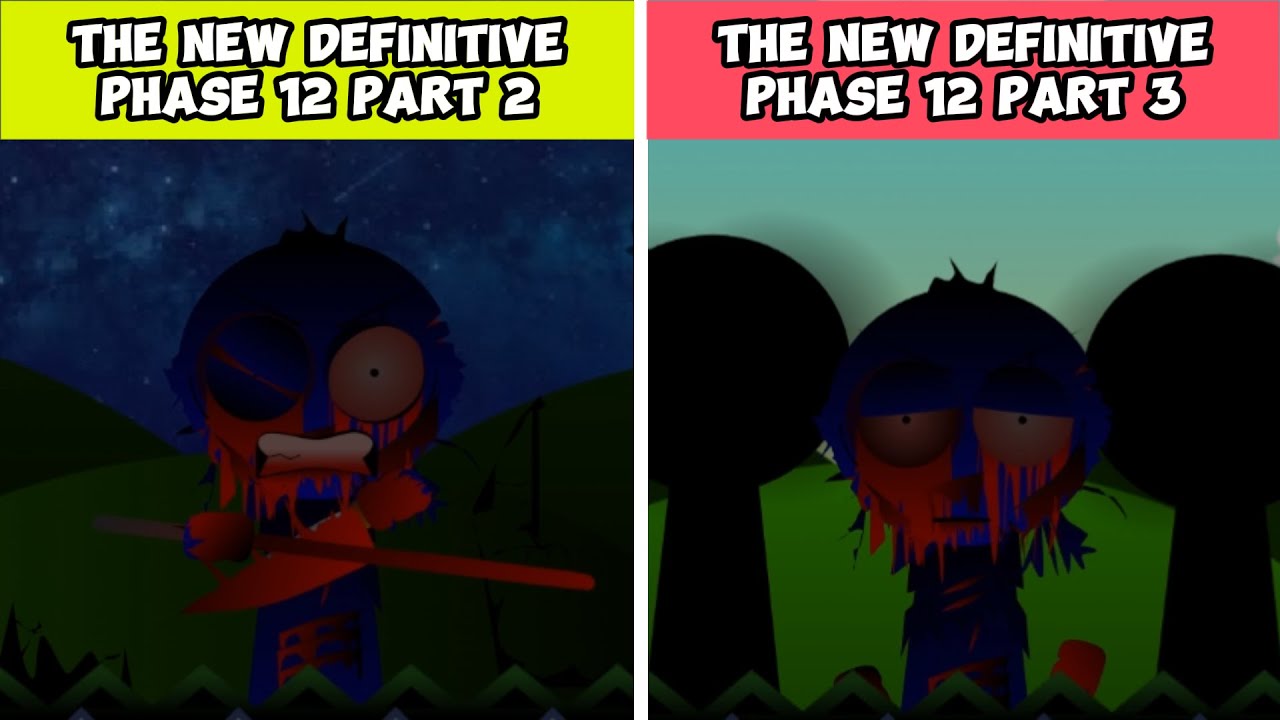 Incredibox Sprunki The New Definitive Phase 12 Part 2 vs The New Definitive Phase 12 Part 3