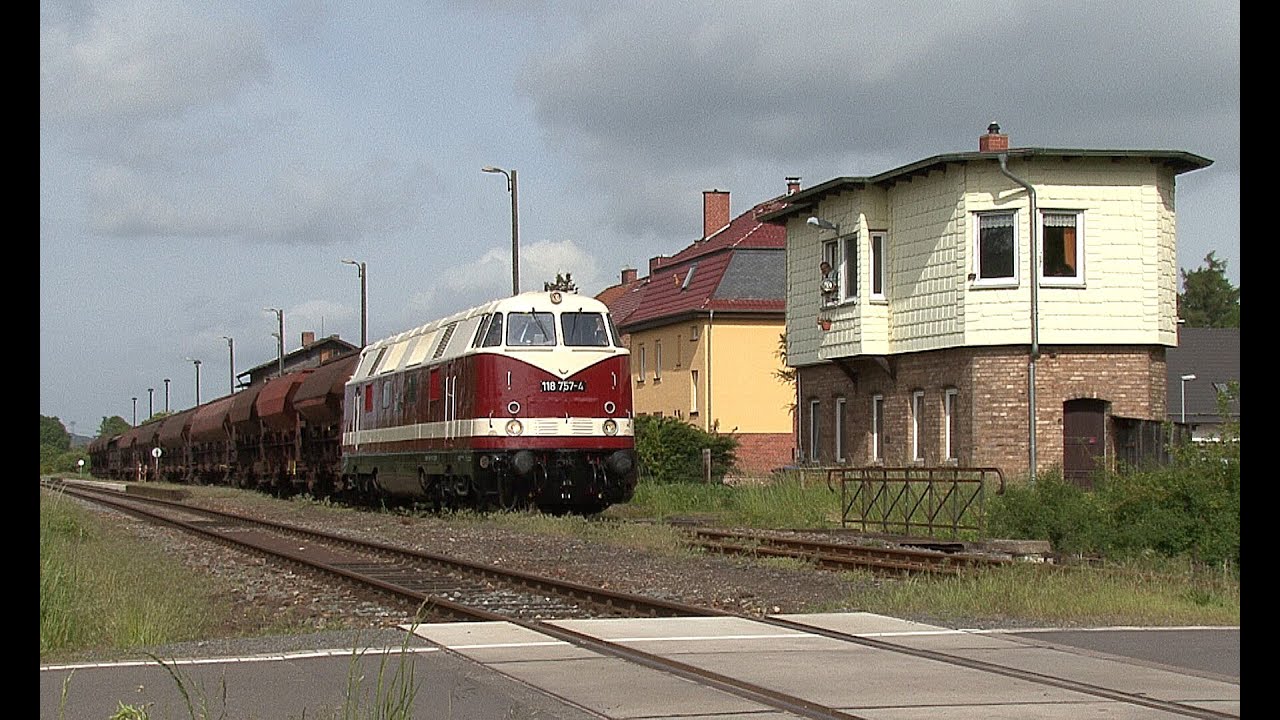 Fotozug mit 118 757-4 Erfurt - Nordhausen 10.05.2014