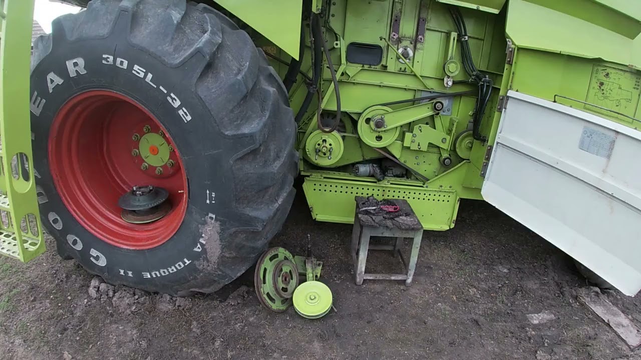 Ремонт комбайна клас домінатор 118 розпочато