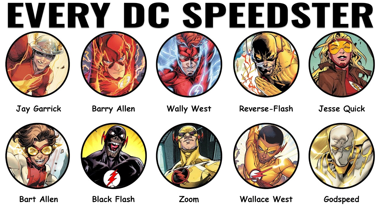 Все спидстеры DC Comics: объяснение за 15 минут