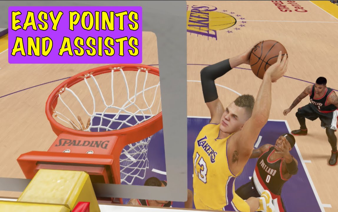 How to get Easy Points and Assists : : NBA 2K15
