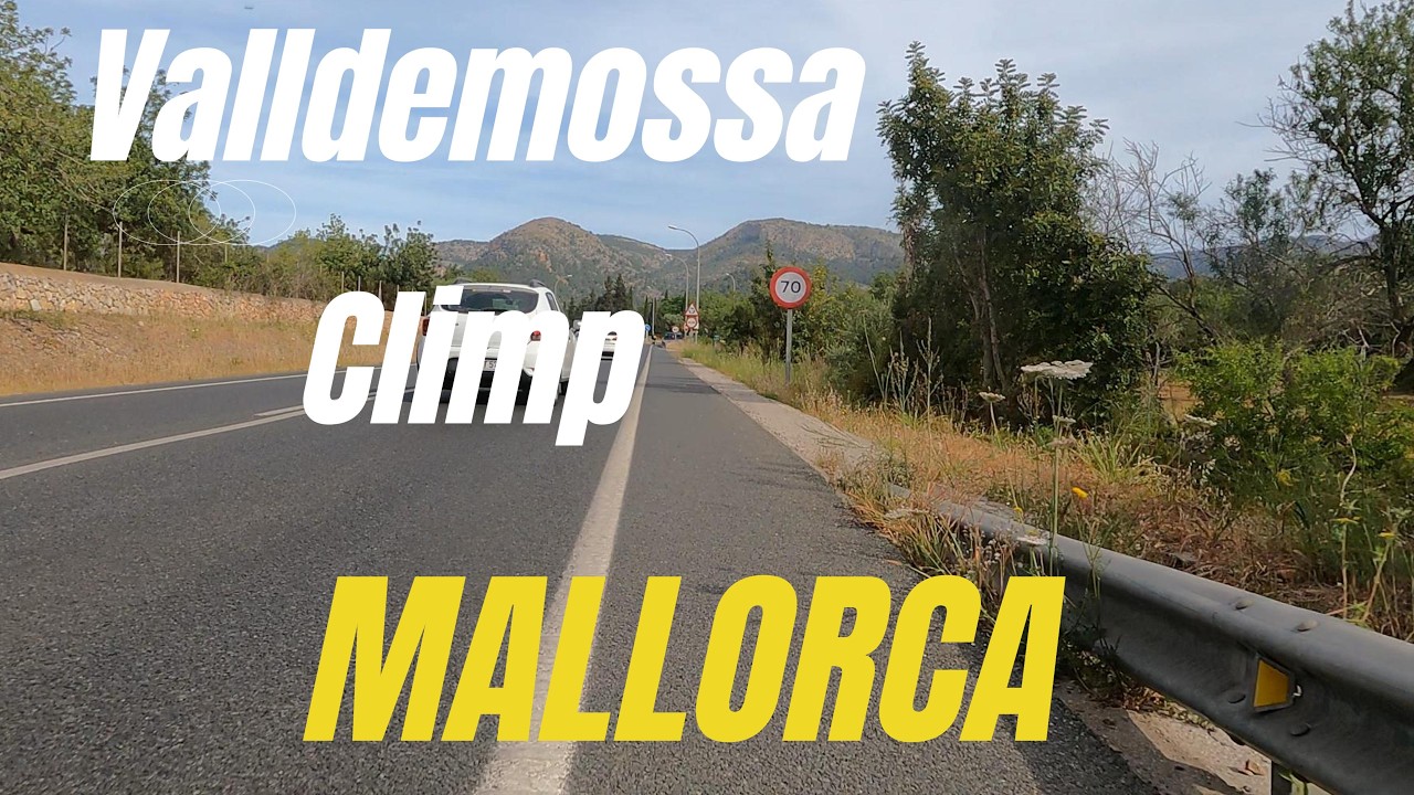🚴‍♂️ Cycling the Beautiful Climb to Valldemossa | Mallorca Cycling Paradise 🇪🇸🌄