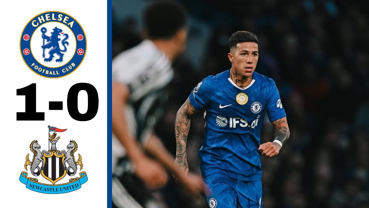 Chelsea 1-0 Newcastle Highlights & Goal | Premier League