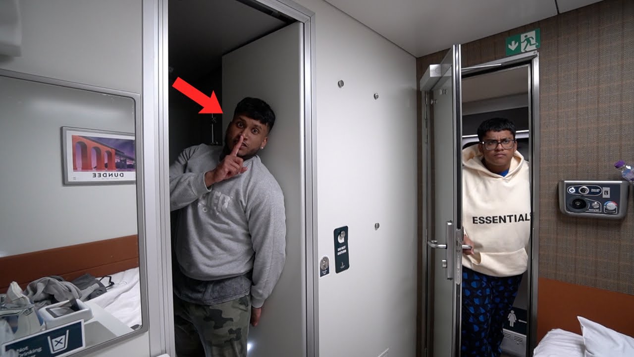 HIDE AND SEEK on OVERNIGHT LUXURY SLEEPER TRAIN