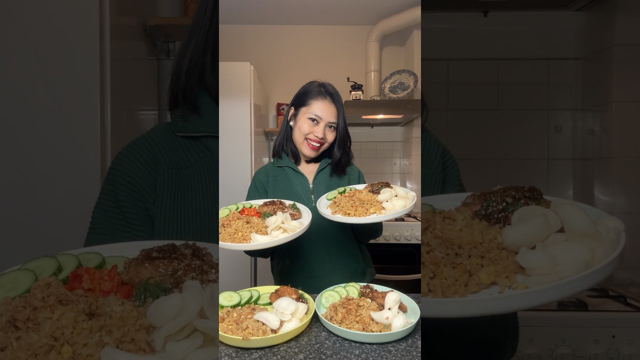 Plate dinner for my 🇮🇩🇳🇱 family