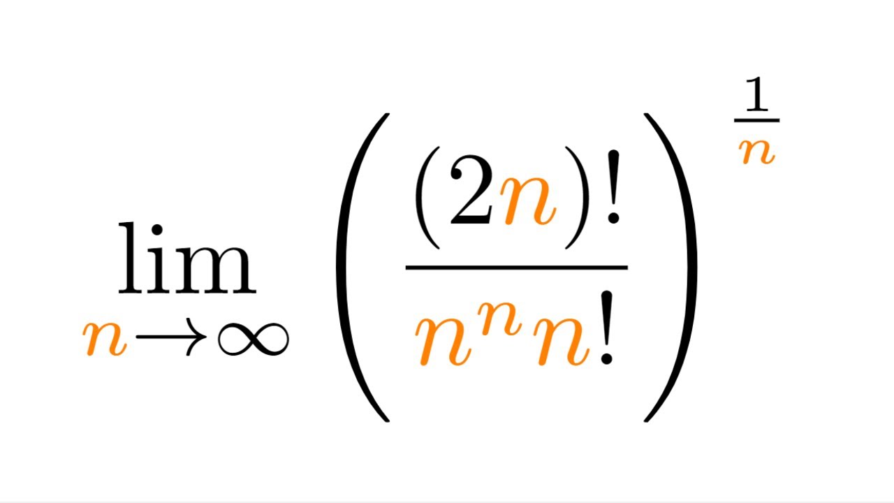 A factorial limit
