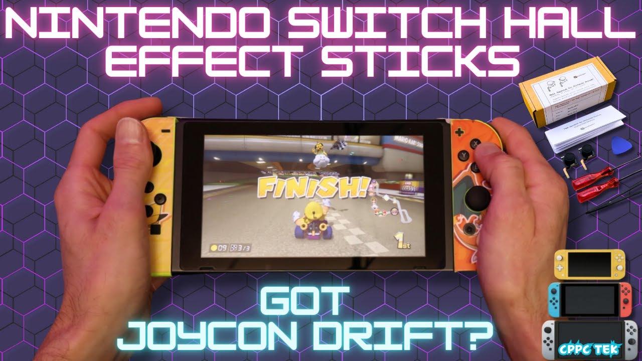 Fix Nintendo Switch Joycon Drift Like A Pro! All New TMR Hall Effect Sticks From HandheldDiy