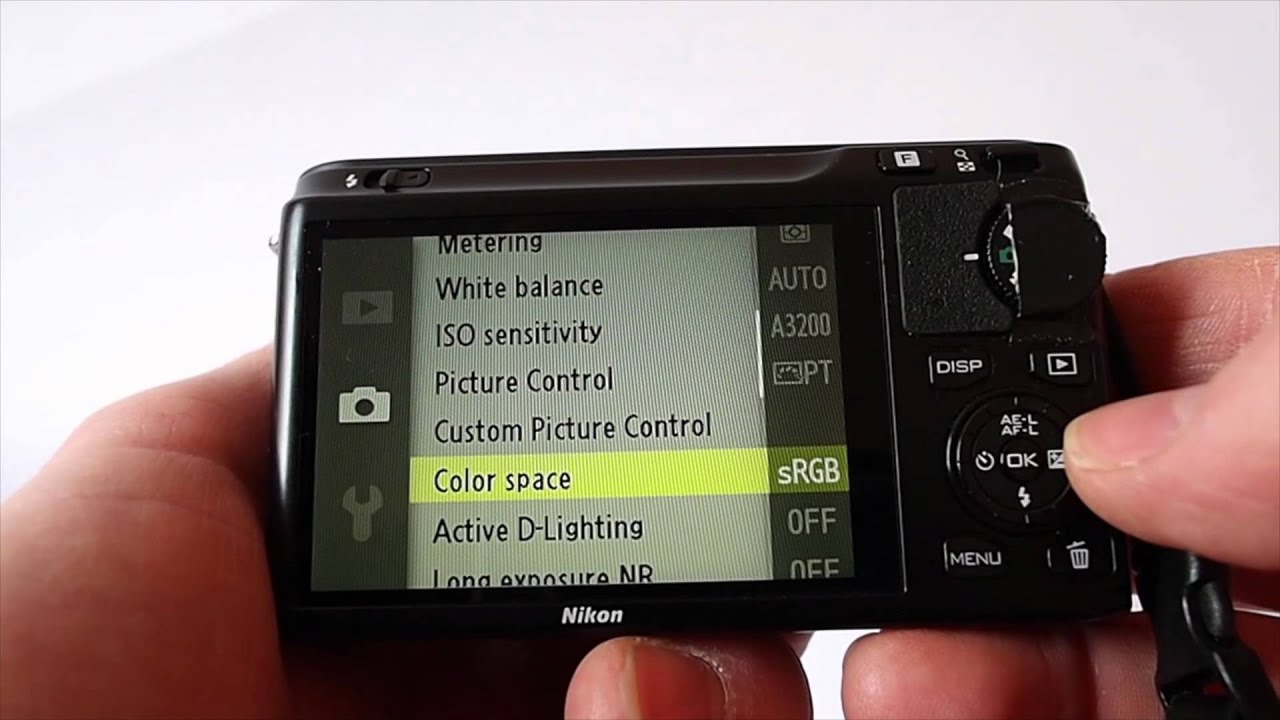 Обзор системы меню Nikon J1