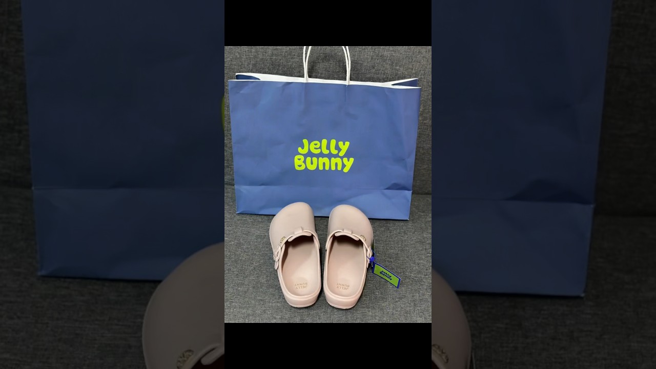 My 1st pair of Jelly Bunny 🌸🎀💓 #jellybunny #shortsviral #shorts #shortvideo
