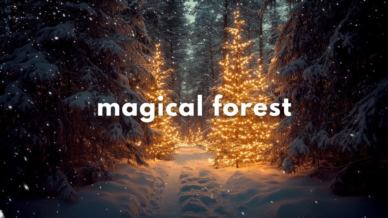 Fantasy Ambience ✨ Winter Wind Chimes & Blizzard Sounds