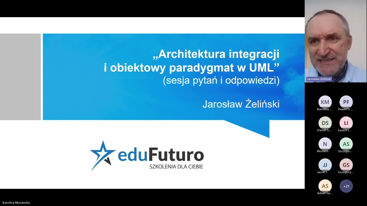 Architektura integracji i obiektowy paradygmat w UML