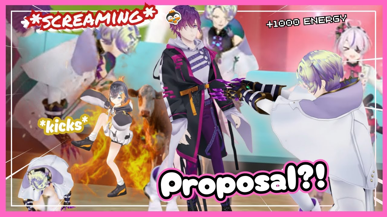 Claude shows his whimsy in Petra's 3D birthday game show [NIJISANJI EN]