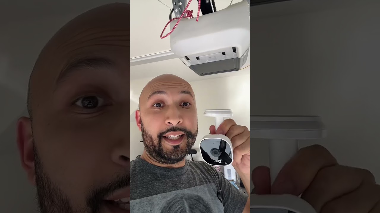 This Security Camera attaches directly to my garage device Smart Home & Garage 