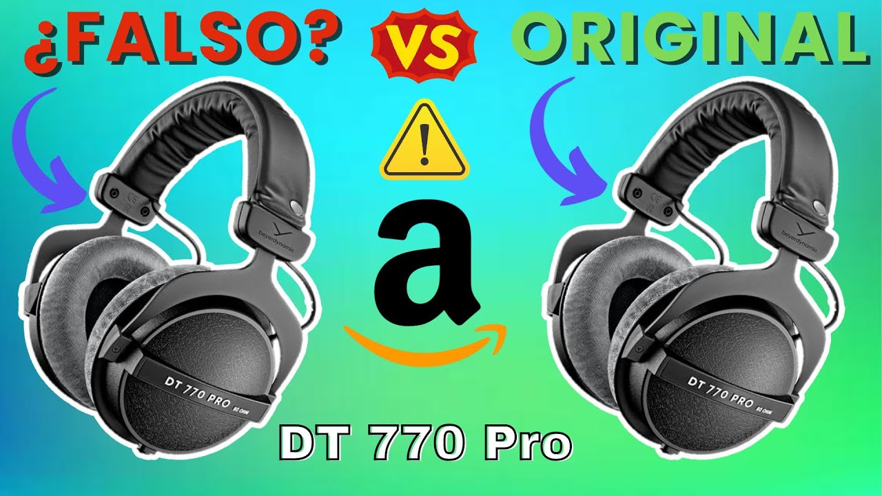 DT 770 Pro FALSOS vs ORIGINALES | ¡CUIDADO con las estafas en Amazon! | Mis recomendaciones