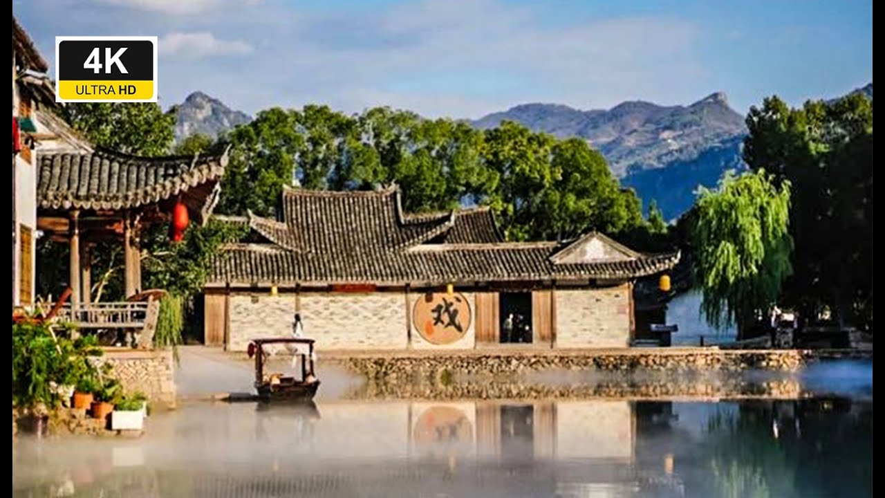 探索中国800多年宋代苍坡古村之美！4K CHINA ZHEJIANG