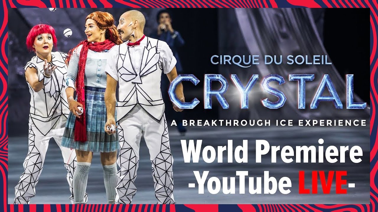 We are LIVE at the CRYSTAL WORLD PREMIERE at the Centre Bell in Montreal! | Cirque du Soleil
