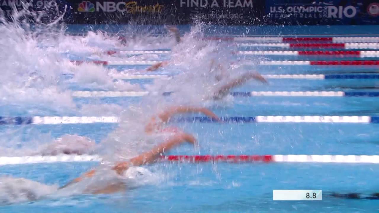 Olympic Swimming Trials | Abbey Weitzeil Wins 50m Free Semifinal
