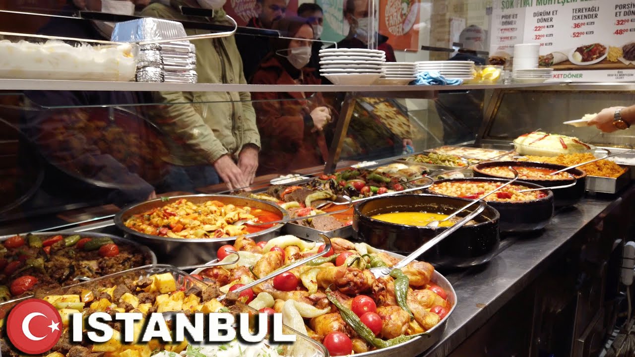 🇹🇷 [4k] STREET FOOD IN TURKEY!!! The BEST Street Food Tour of Istanbul 2023