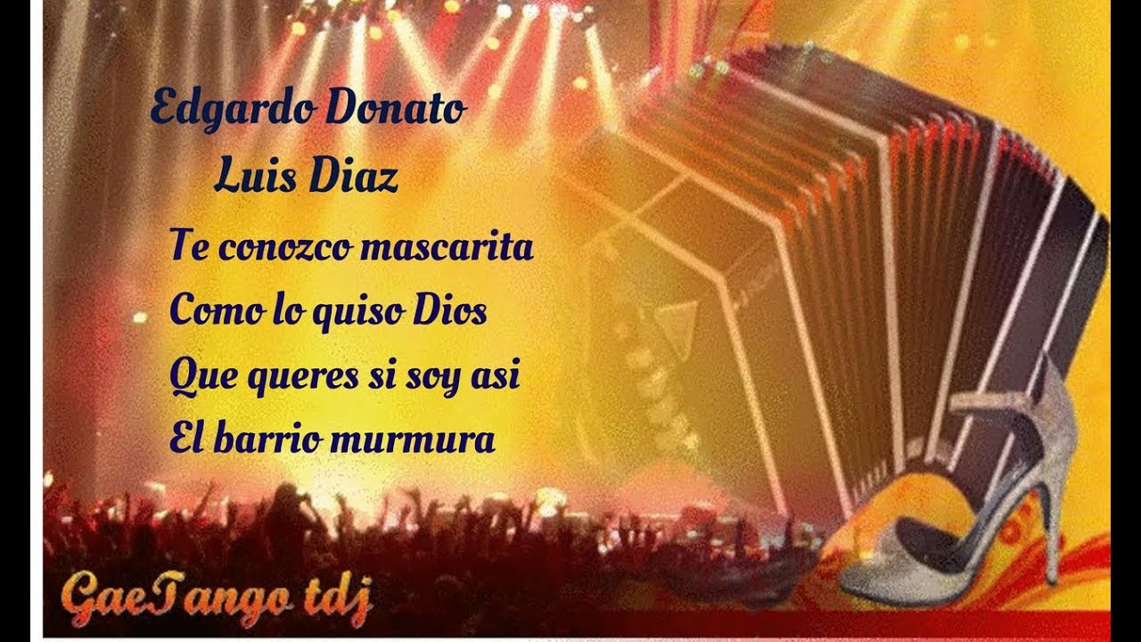 Tanda di tango Edgardo Donato Luis Diaz 1930