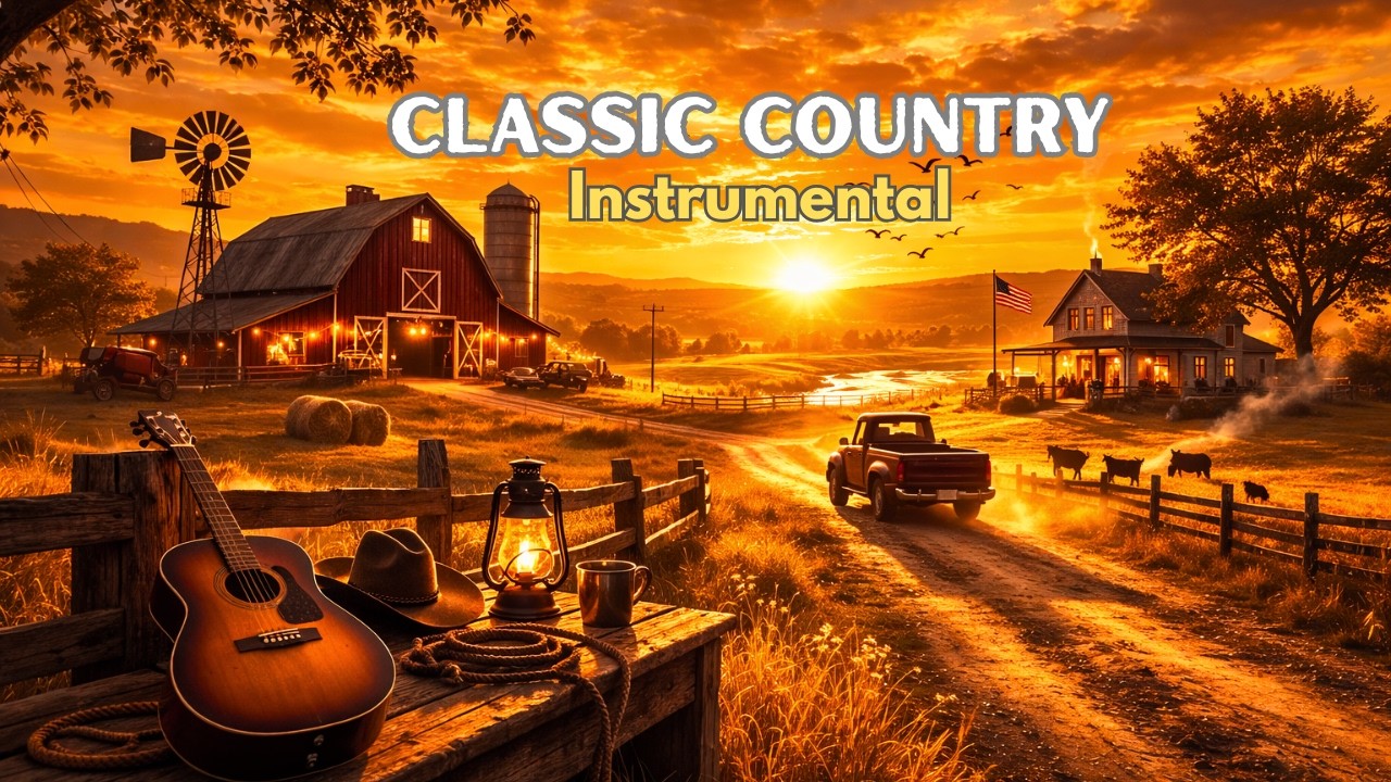 Country Guitar Instrumental 🇺🇸 | Calm & Nostalgic Vibes