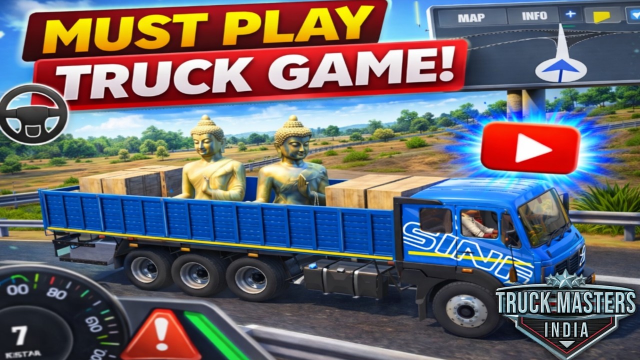 I BECAME A TRUCK DRIVER ! Truck master india gameplay walkthrough part 1.