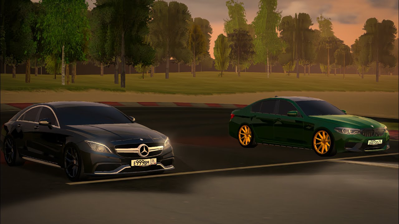 ГОНКИ КЛЮЧ на КЛЮЧ M5CS VS CLS63 WENGALLBI на BLACK RUSSA!