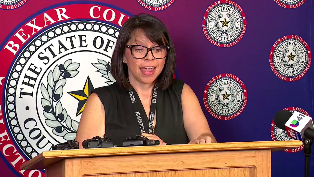 WATCH IT LIVE: Bexar County Elections Briefing