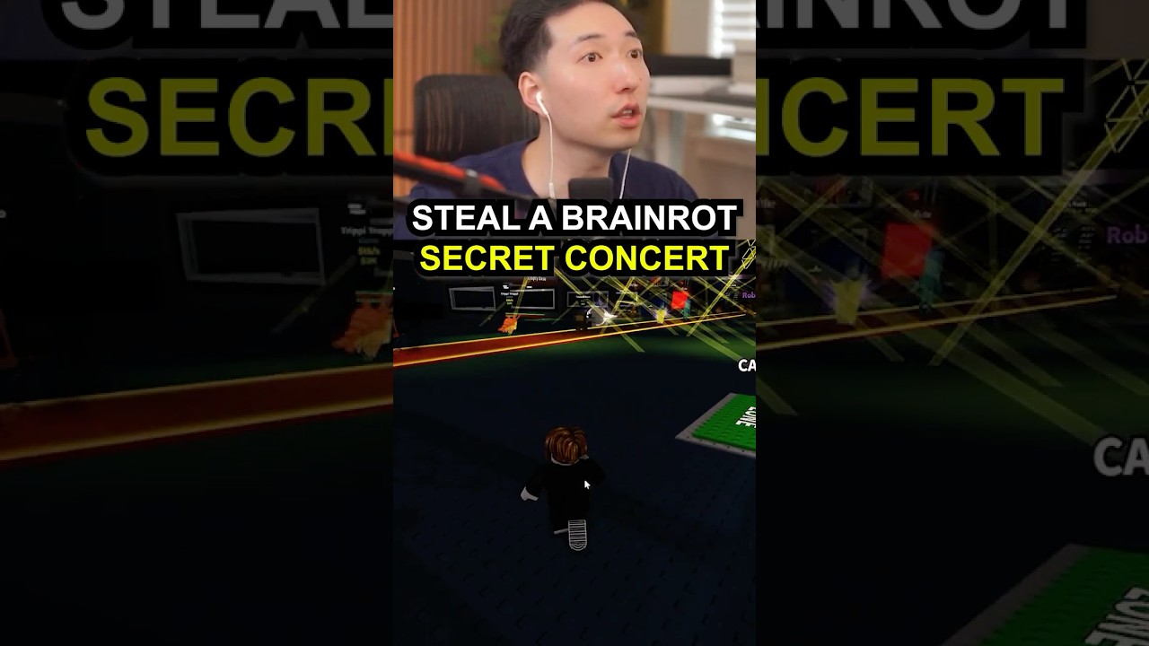 STEAL A BRAINROT SECRET CONCERT UPDATE! #roblox #brainrot #stealabrainrothack