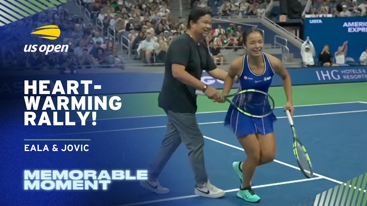 Alexandra Eala & Iva Jovic Bring Their Dads On! | Stars of the Open | 2026 US Open