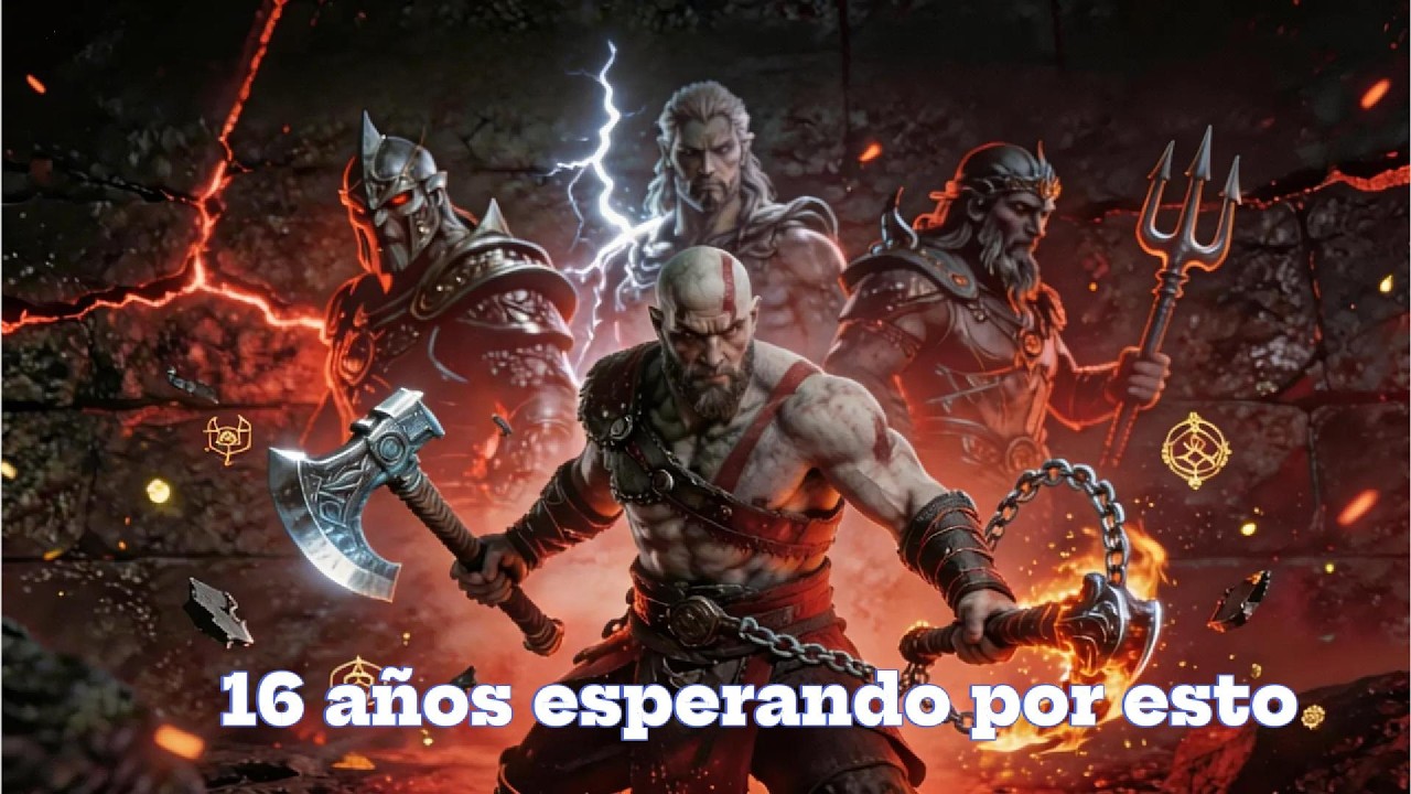 BOMBAZO tras 16 años de espera #games #sony #godofwar