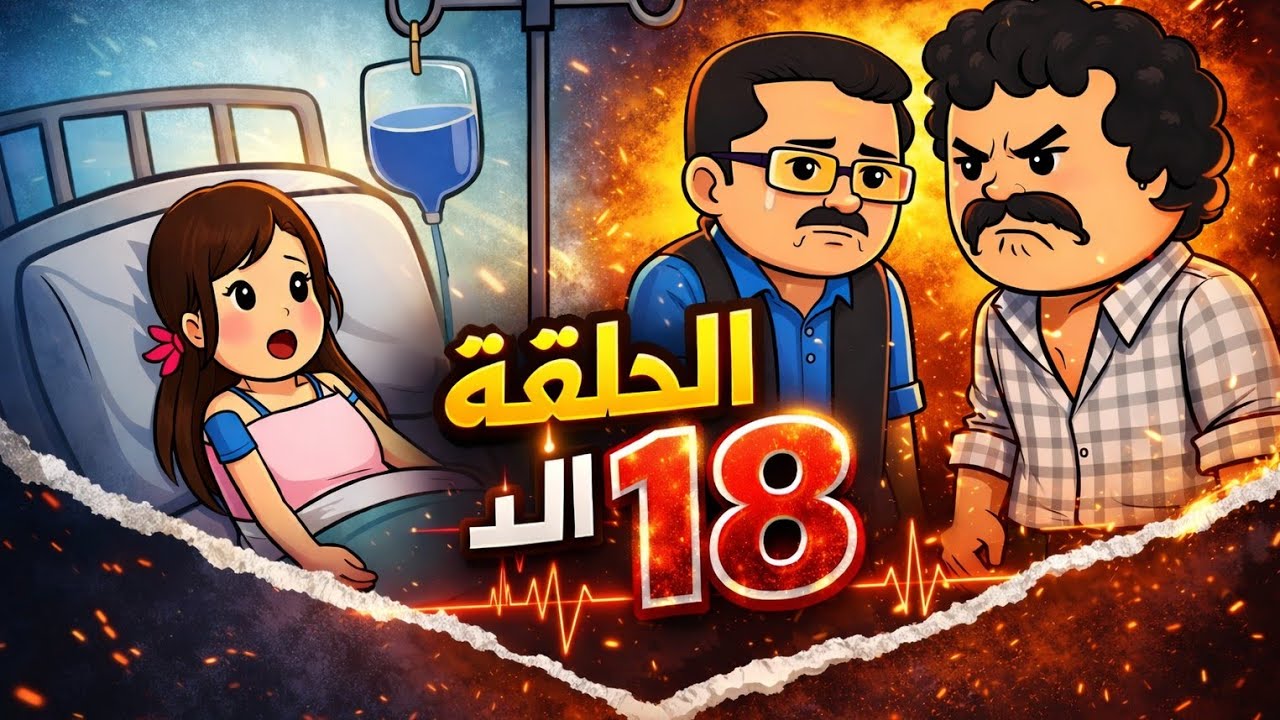 مسلسل الغربه ✈️ خطه خالتها الشريرة نجحت لاكن اللي هيحصل.....😱😲😰 الحلقه ال 18