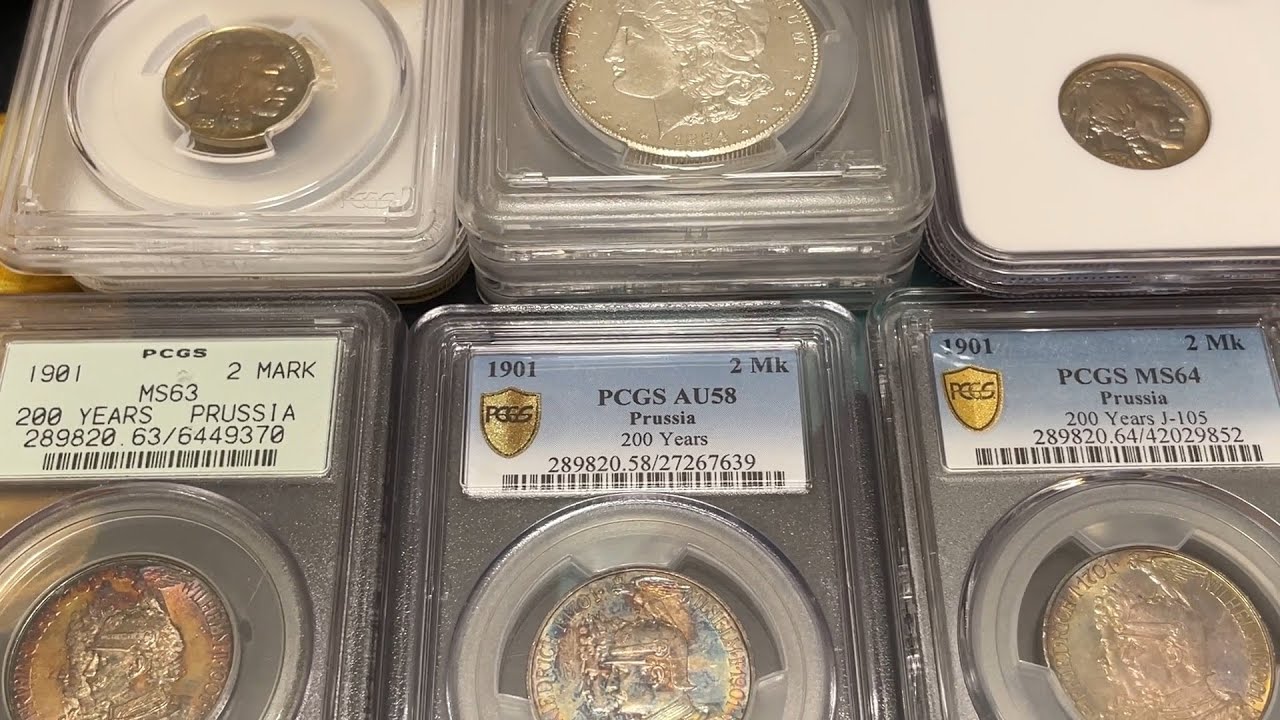 Exploring More Beautifully TONED COINS From Our Coin Collection!