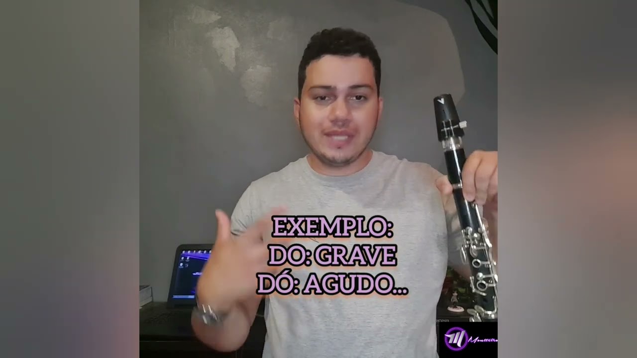 Musica Além do Arco Íris no Clarinete  , com Cifra melódica.