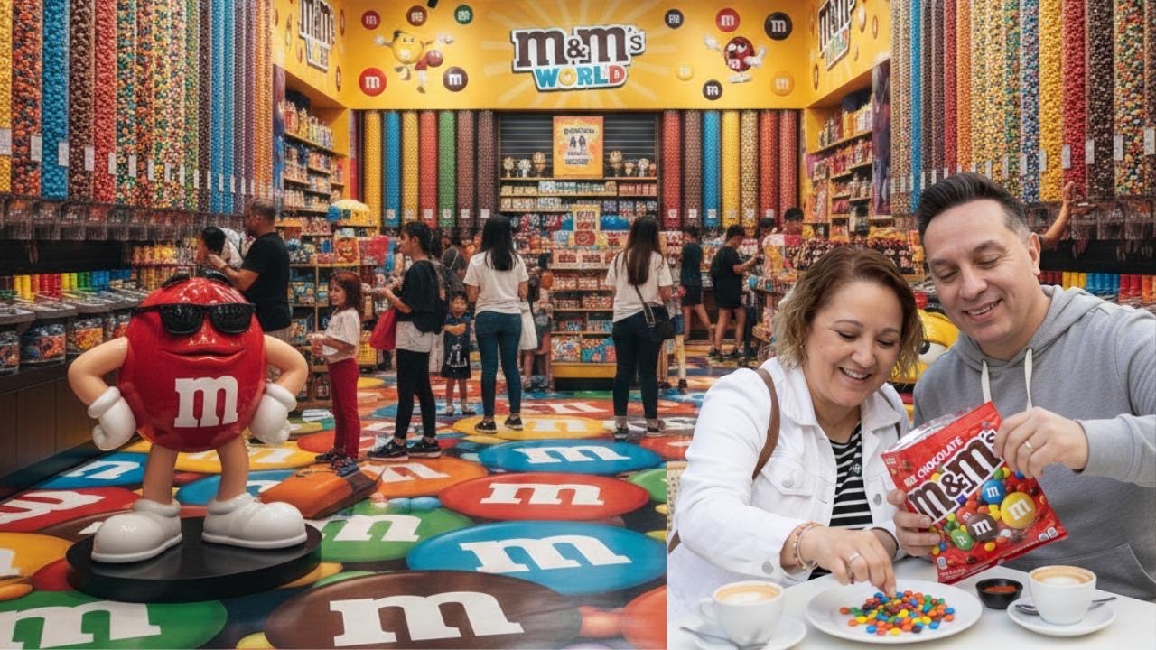 COMO ES POR DENTRO LA TIENDA DE M&M MAS GRANDE DEL MUNDO|| ACOMPAÑANOS...