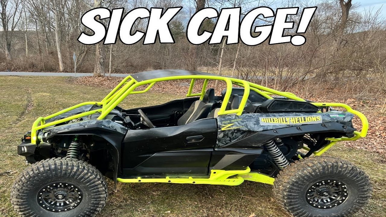 Custom Cage Build on a KRX 1000 Trail Edition | We Bought Spare Turner Axles